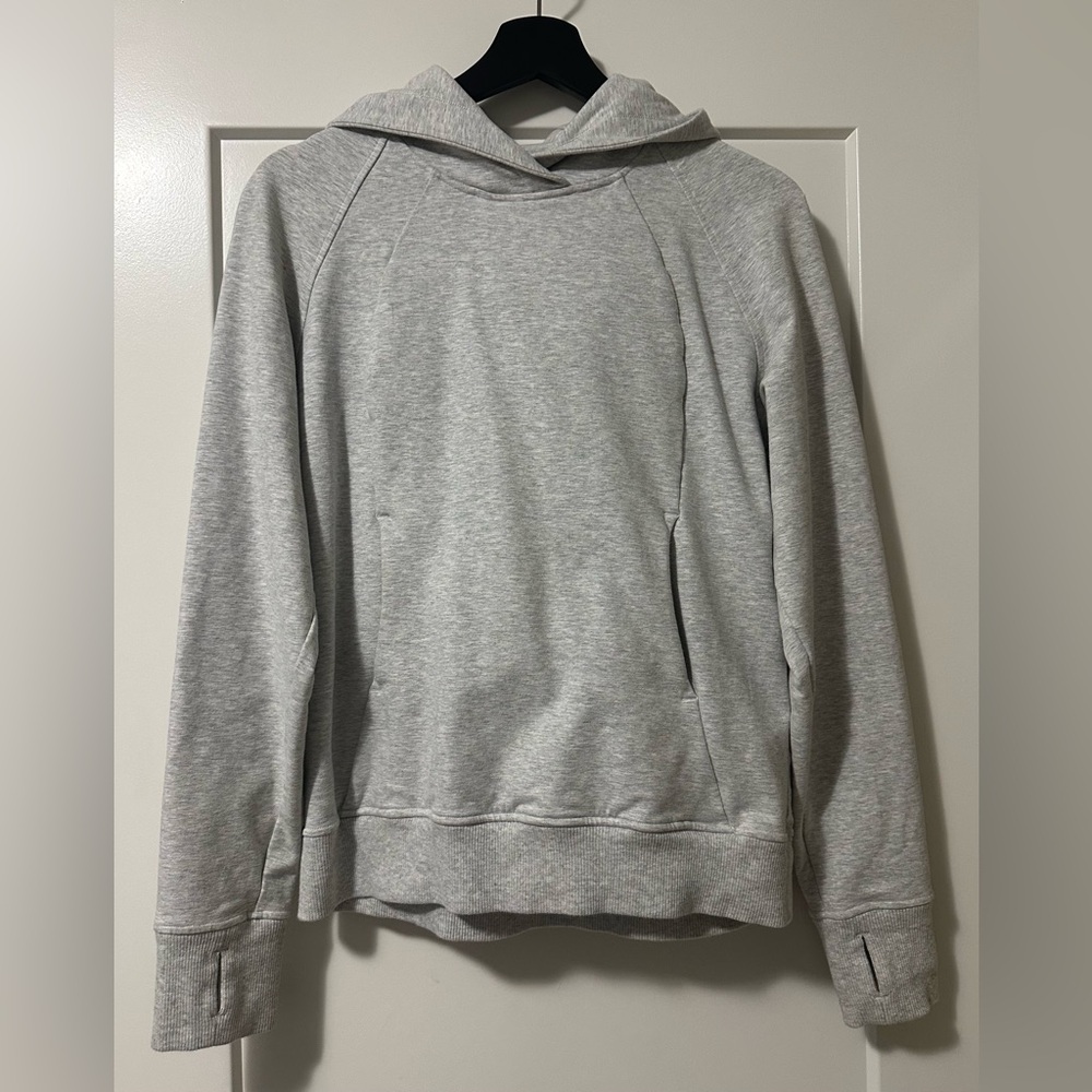 Gray Lululemon women’s hoodie